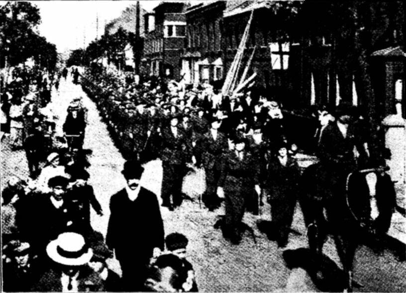 W.A.A.Cs. ON THE MARCH
