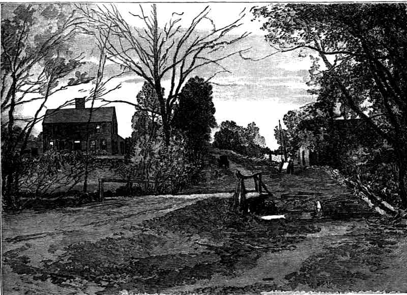 WHITTIER'S BIRTHPLACE, NEAR HAVERHILL, MASS.