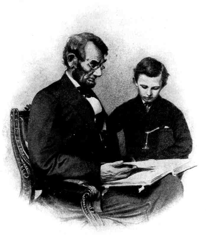 PRESIDENT LINCOLN AND TAD