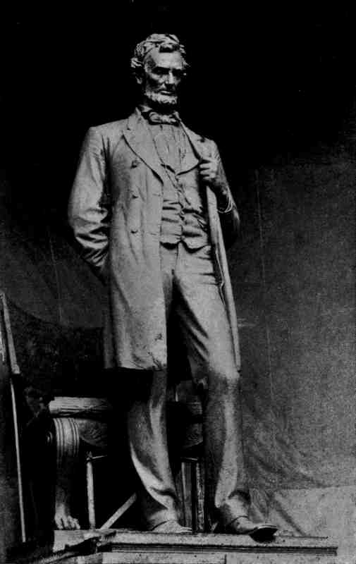 STATUE OF ABRAHAM LINCOLN. BY AUGUSTUS ST. GAUDENS