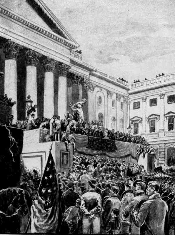 THE INAUGURATION OF PRESIDENT GARFIELD