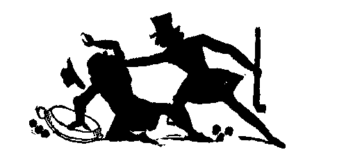 A gentleman attacks another man.