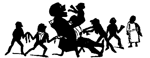 A man plays with a baby while his pockets are being picked.