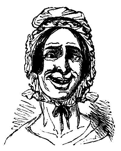 A cross-eyed woman
