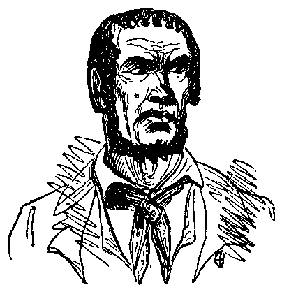 A bearded man.