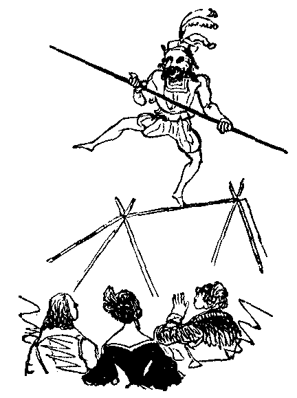 A tightrope walker.