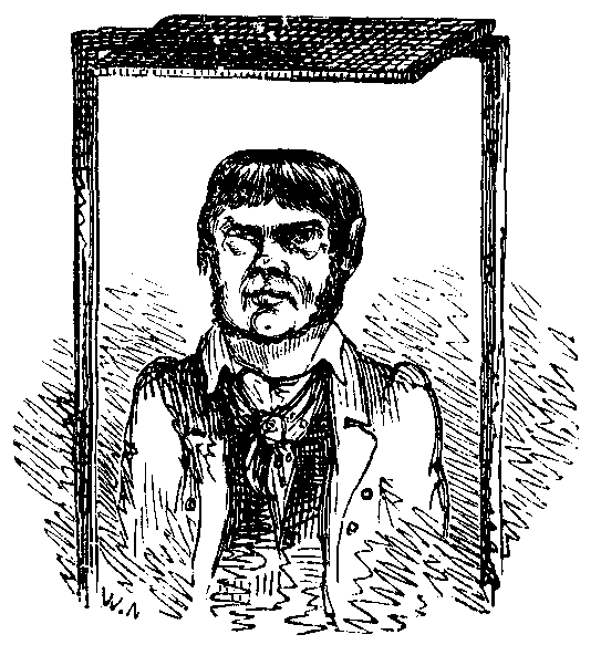 A tough-looking man.