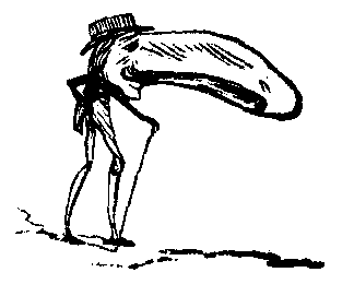 A man who is all nose.
