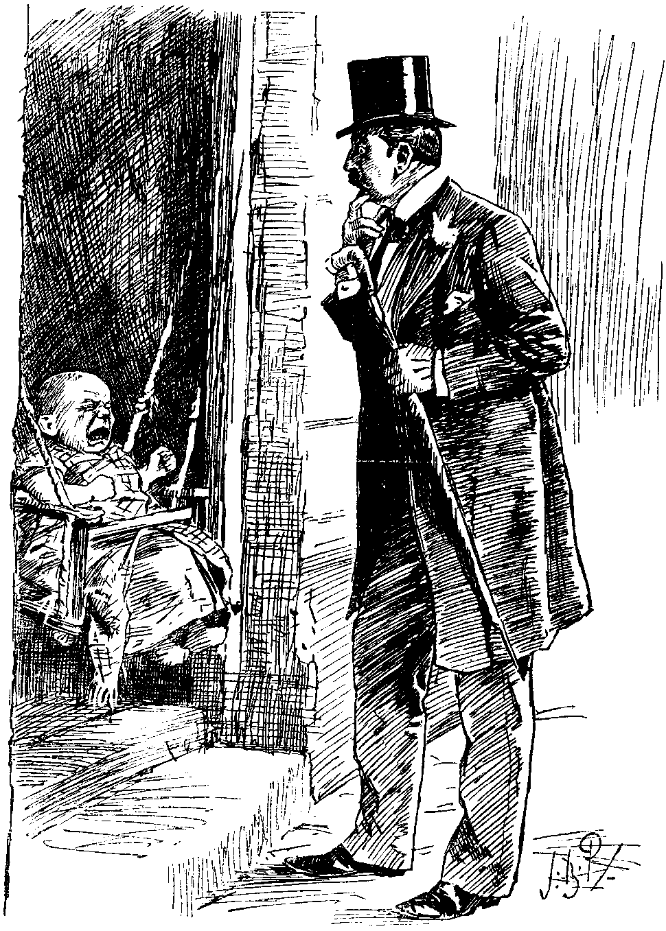 'I wonder whether I ought to <i>kiss</i> it—some fellows would!'
