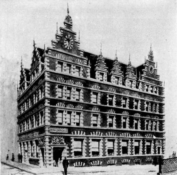 BUILDING OF CHICAGO VARNISH CO., CHICAGO.