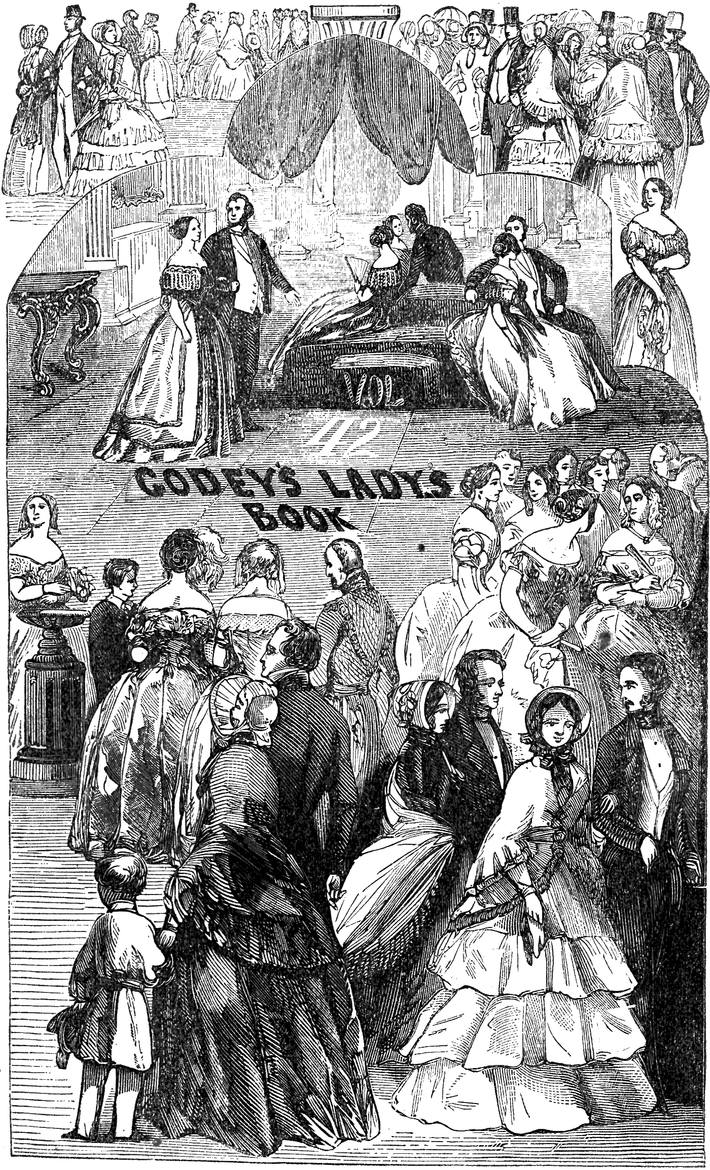 GODEY'S LADY'S BOOK VOL. 42.