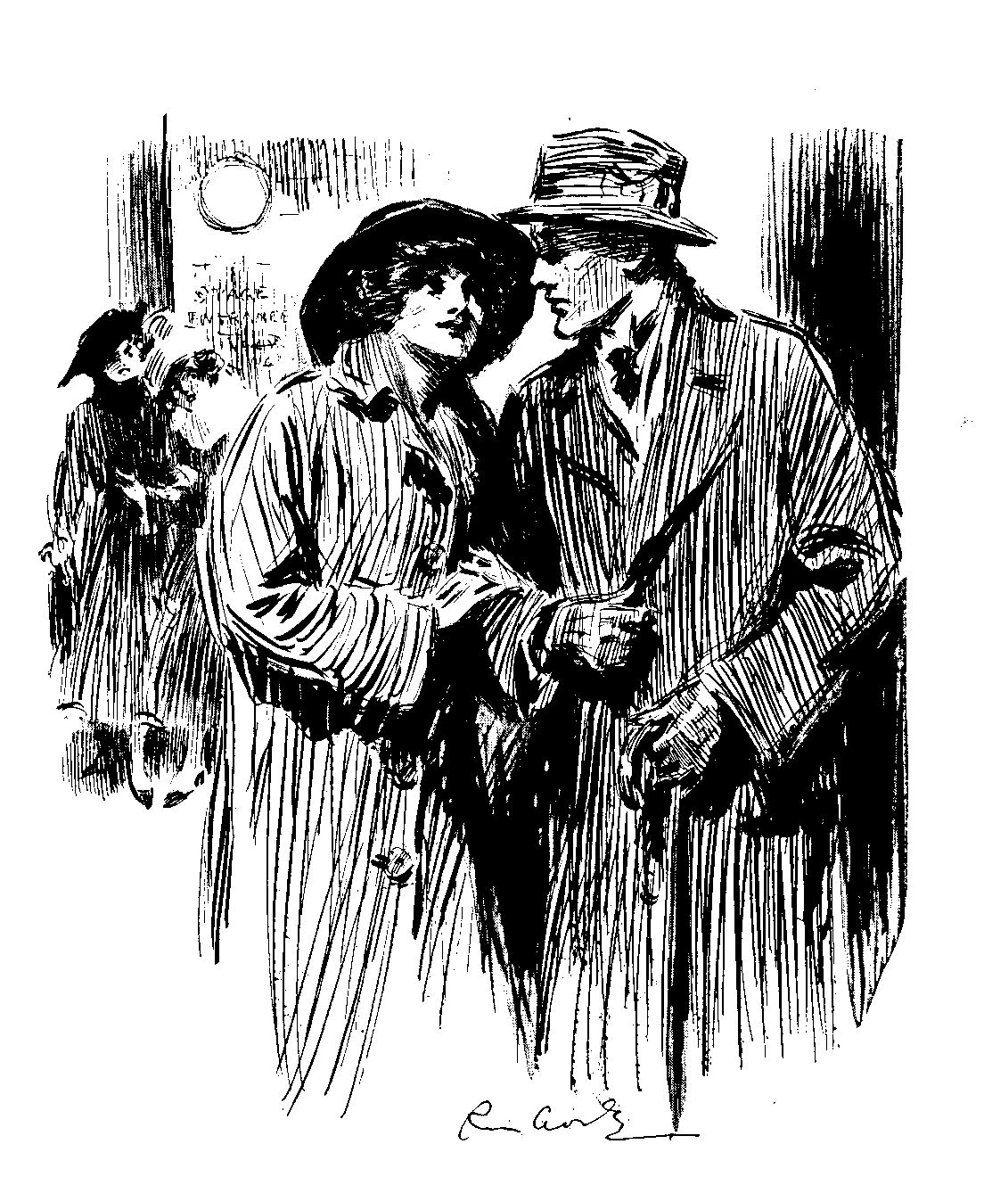"We can't talk here," he said. "We must go elsewhere."