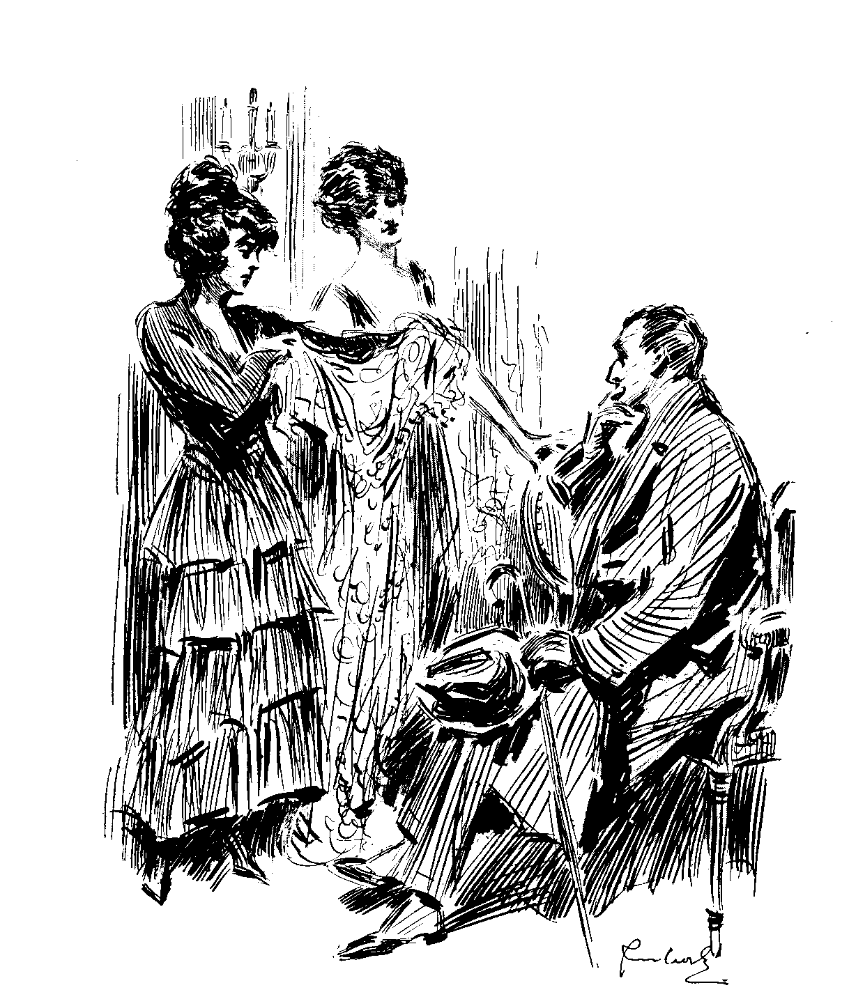"It isn't quite so much your style, is it?"