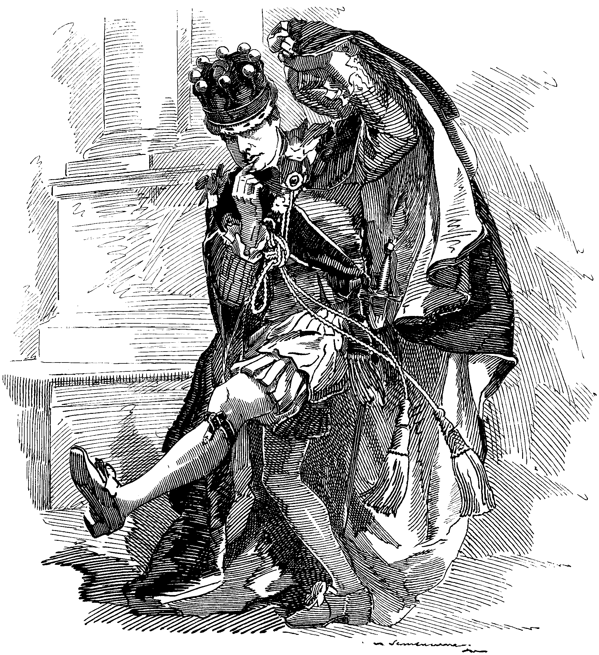 'HONI SOIT QUI MAL Y PENSE!'