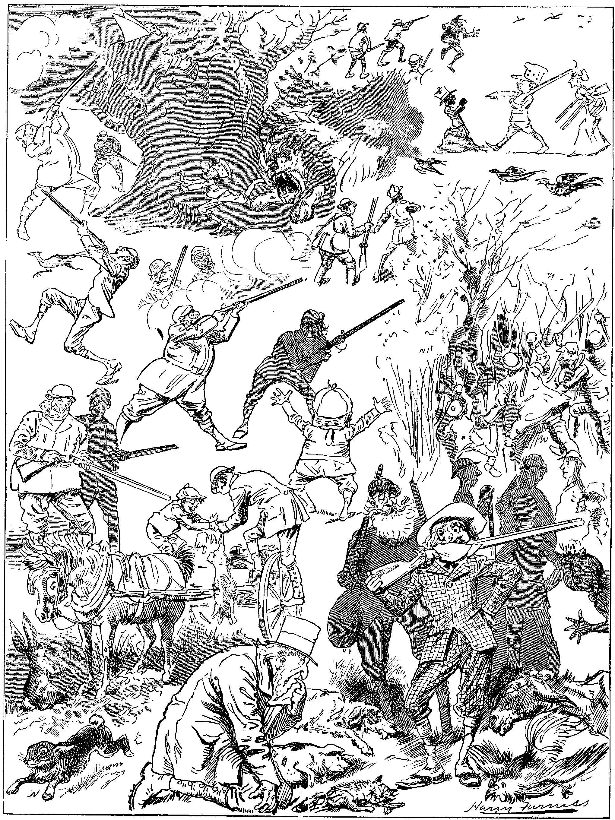 MR. PUNCH'S SHOOTING-PARTY.