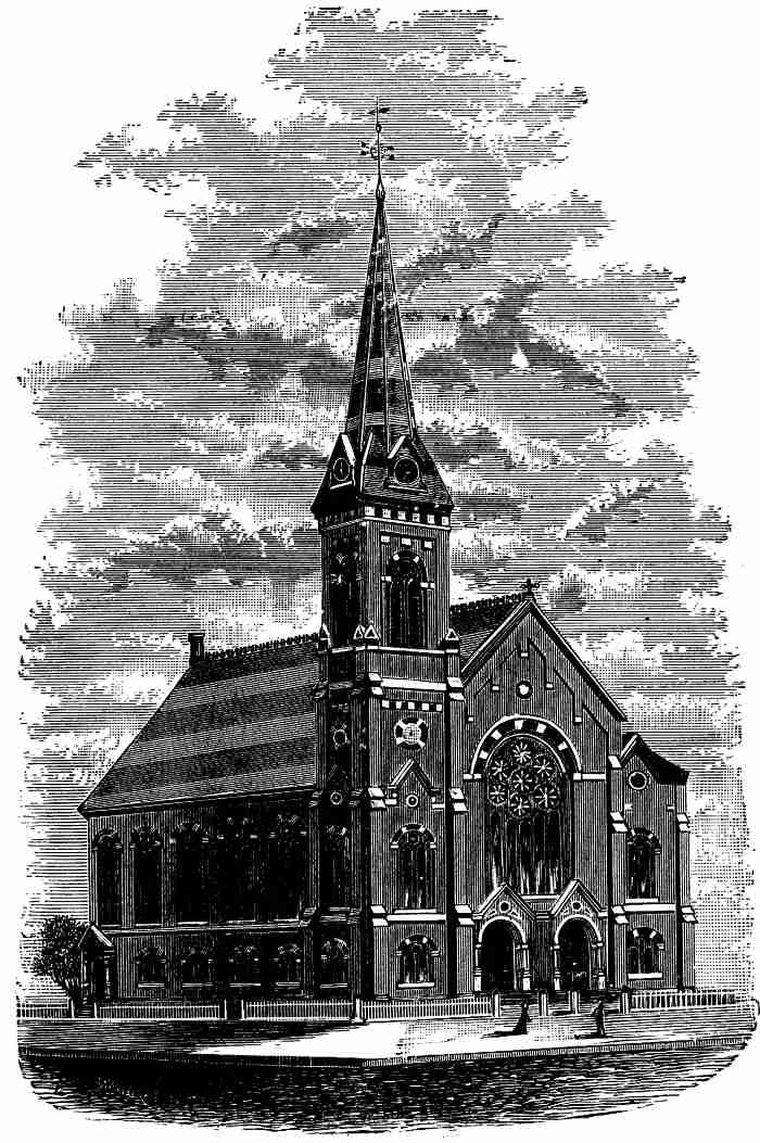 CENTRAL CONGREGATIONAL CHURCH.
Erected A.D. 1871.