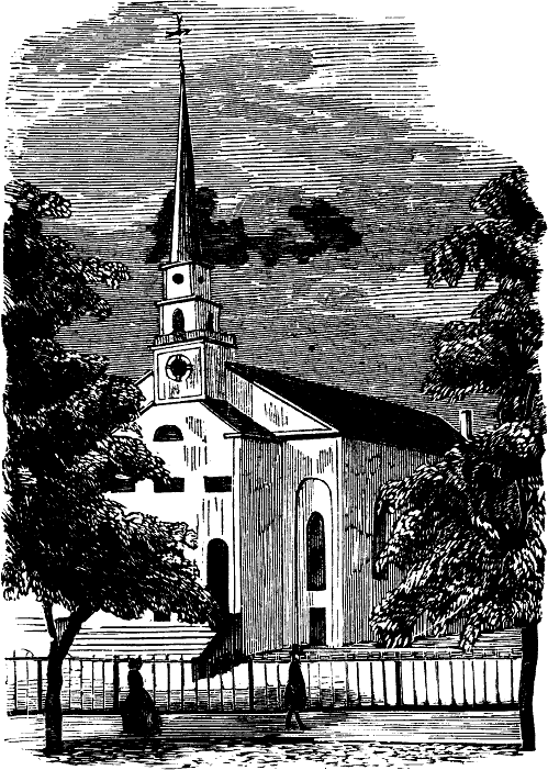 FIRST CONGREGATIONAL CHURCH, 1840.