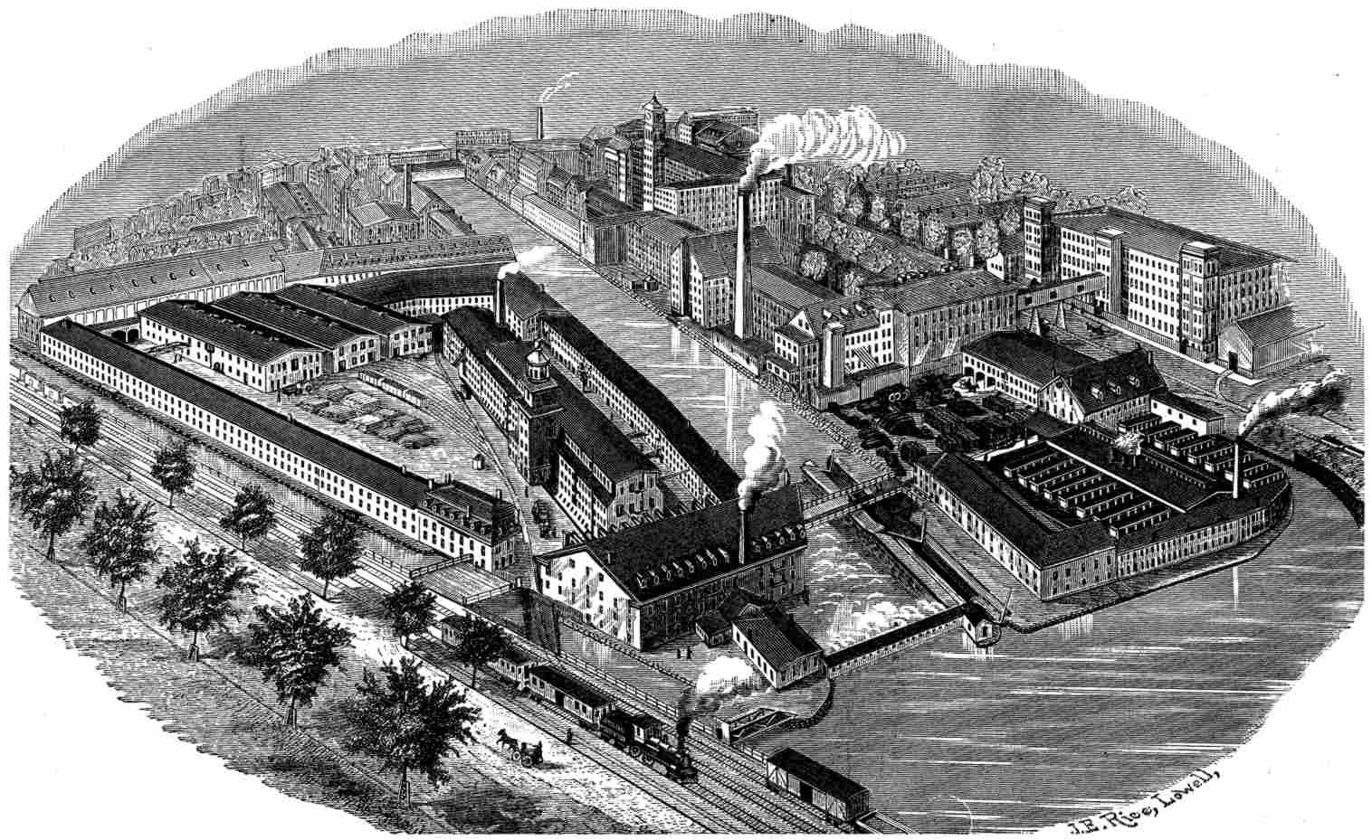 LOWELL MACHINE SHOP.