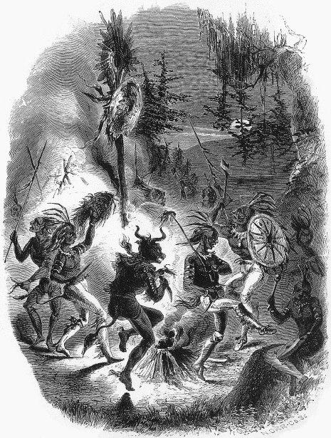 INDIAN WAR DANCE.