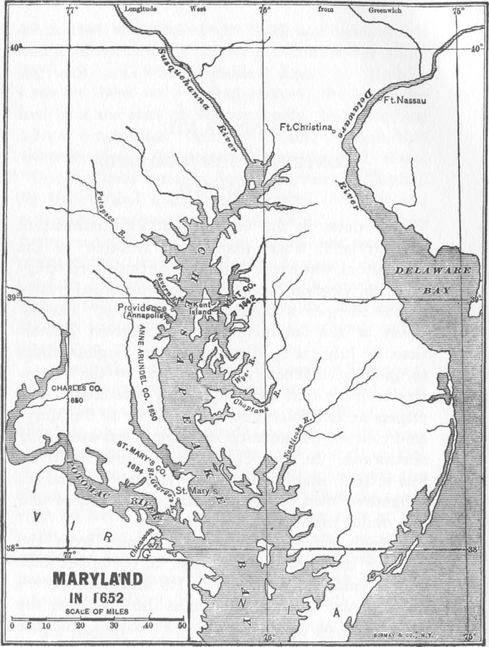 Maryland in 1652