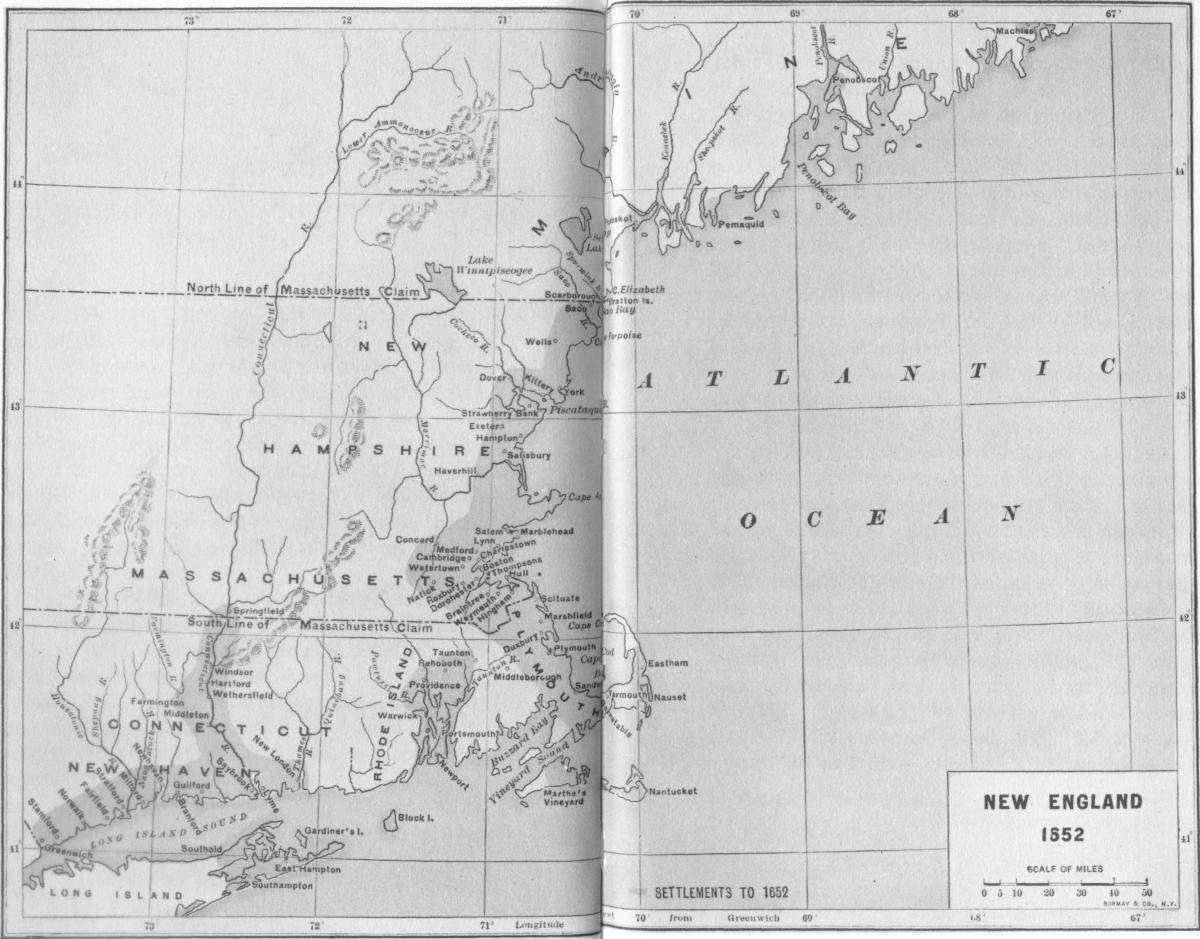 New England 1652