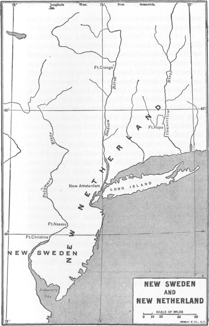 New Sweden and New Netherland