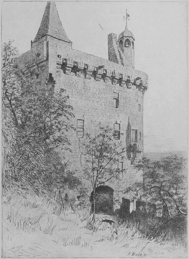 TOUR D'HORLOGE--CHINON.