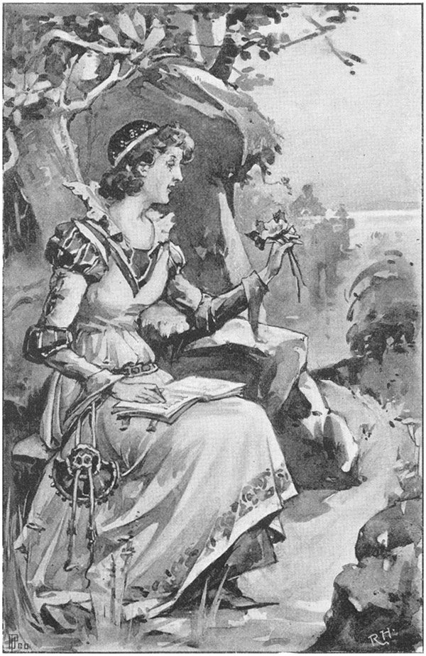 Lady Sybil at the Eagles' Crag.