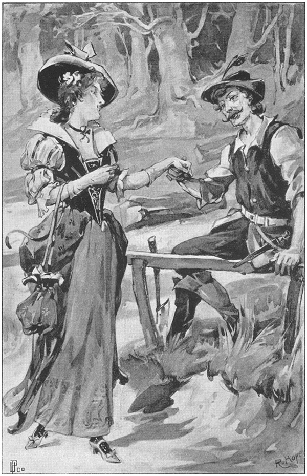 Dorothy Vernon and the Woodman.