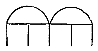 Rain. Moqui pictograph