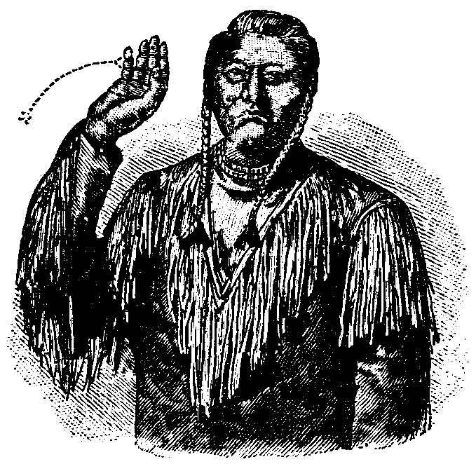 Absaroka tribal sign. Shoshoni