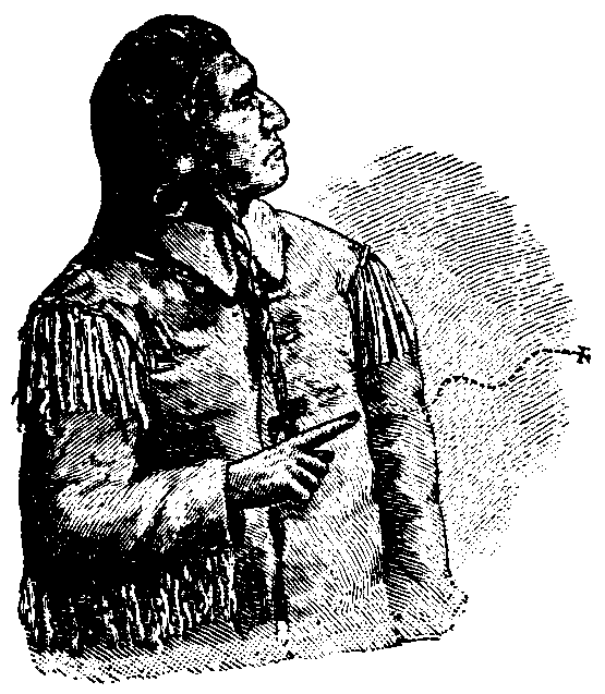 Shoshoni tribal sign. Shoshoni