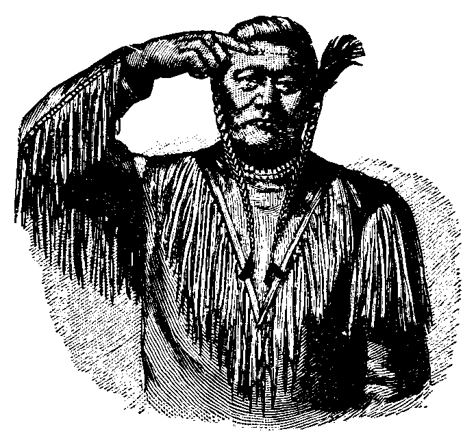 White man, American. Dakota