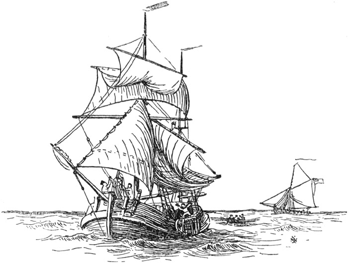 "Dow sent his mate and ten men on board her."