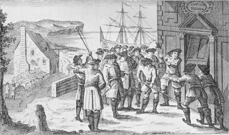 A Representation of ye Smugglers...