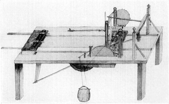 SELF-SETTING SAWMILL