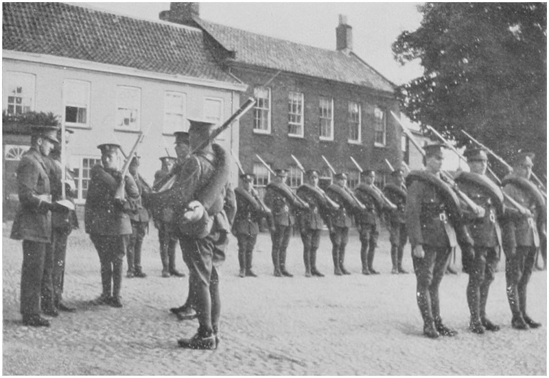 GUARD MOUNTING, FAKENHAM.