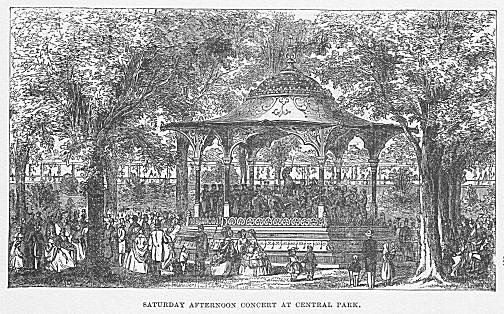 SATURDAY AFTERNOON CONCERT AT CENTRAL PARK.