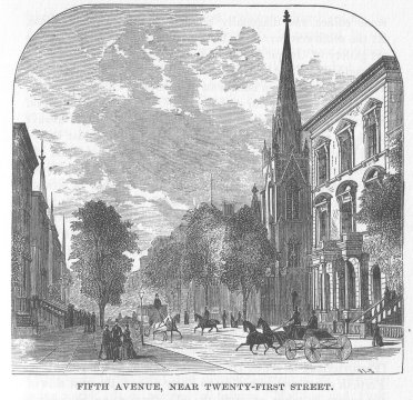 FIFTH AVENUE, NEAR TWENTY-FIRST STREET.