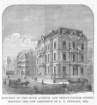 THE NEW RESIDENCE OF A. T. STEWART, ESQ.
