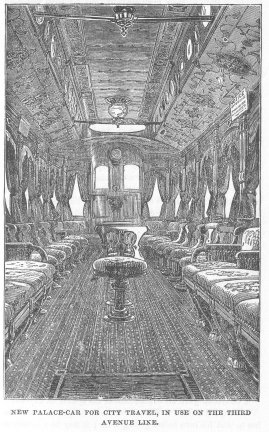 NEW PALACE-CAR IN USE ON THE THIRD AVENUE LINE.