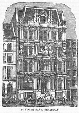 THE PARK BANK, BROADWAY.