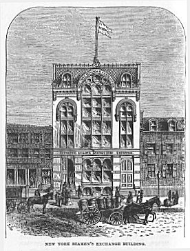 NEW YORK SEAMEN’S EXCHANGE BUILDING.