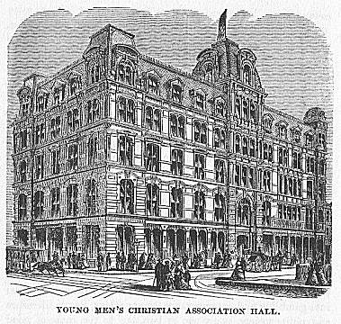 YOUNG MEN’S CHRISTIAN ASSOCIATION HALL.