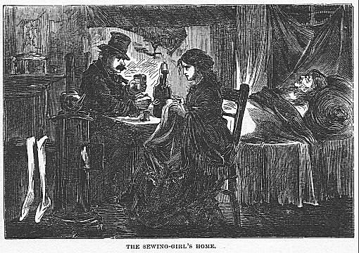 THE SEWING-GIRL’S HOME.
