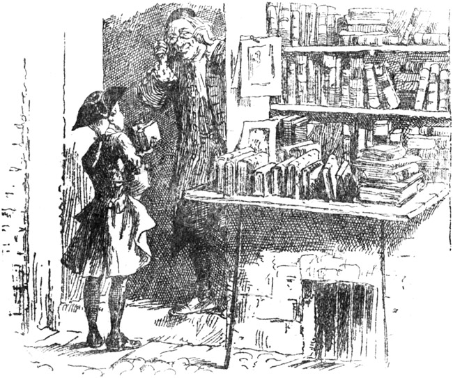He managed to save sufficient to purchase two volumes.