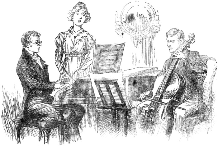 Many evenings were passed in musical enjoyment.