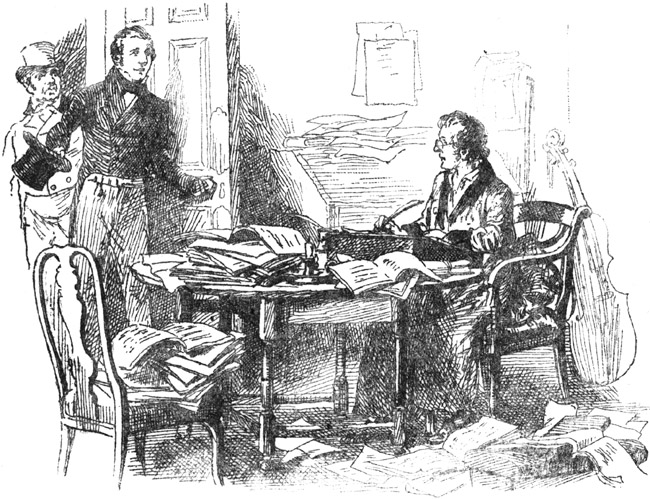 They found Schubert hard at work.