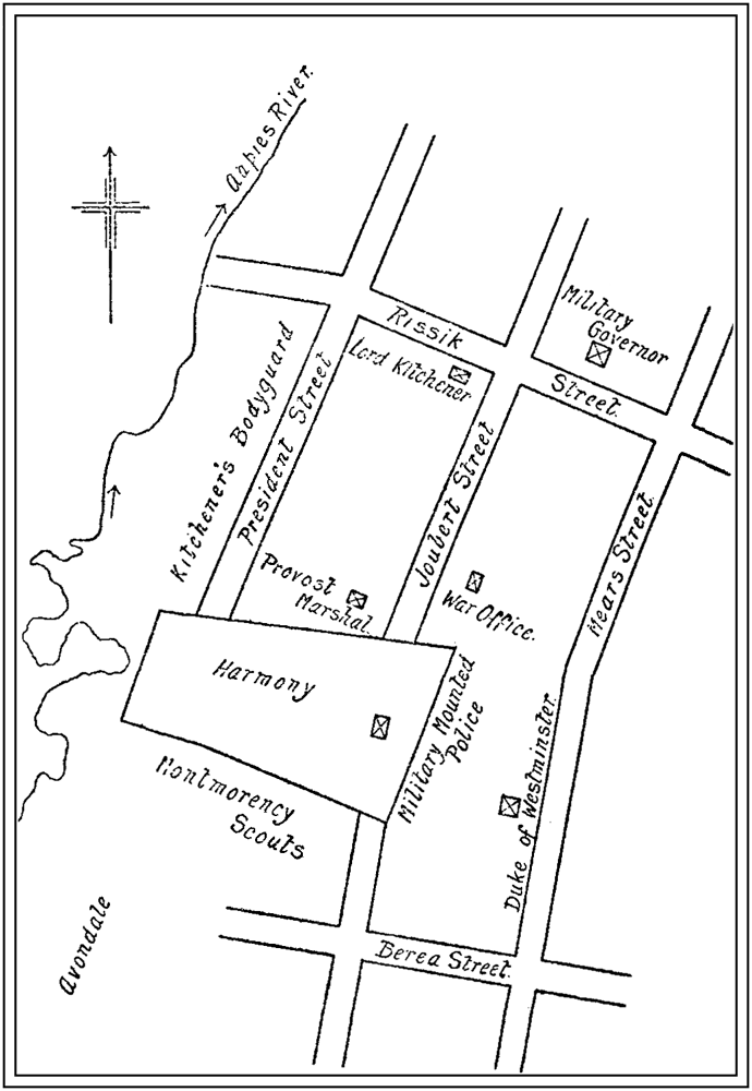 map of Harmony and neighbourhood