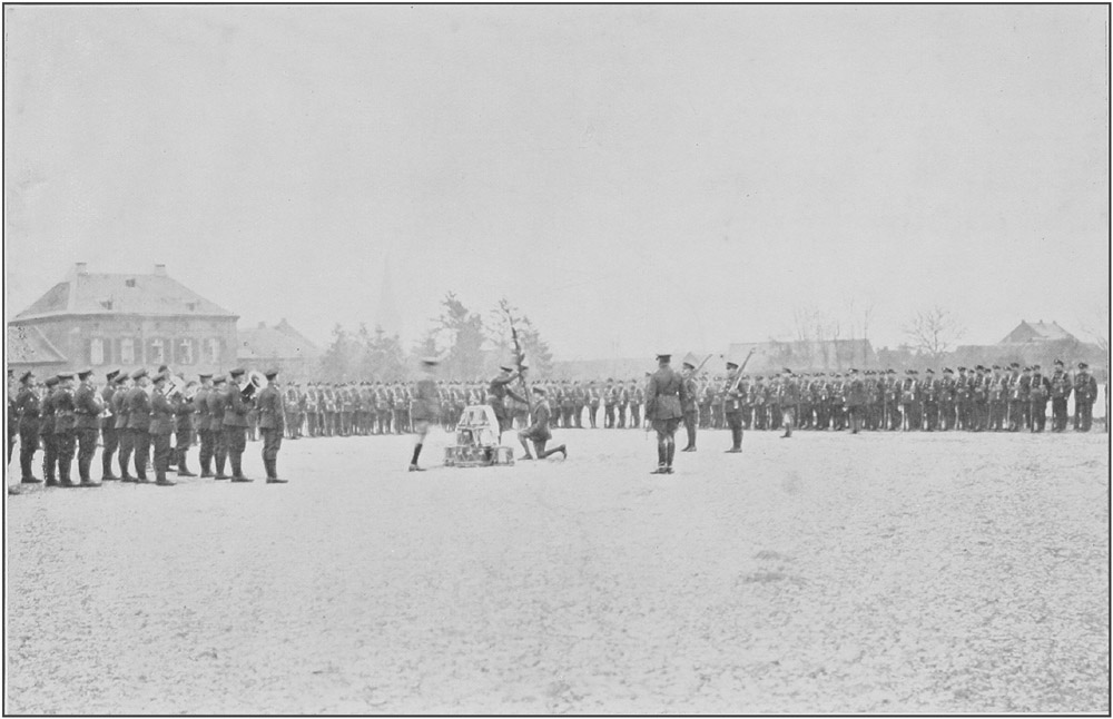 PRESENTATION OF COLOURS